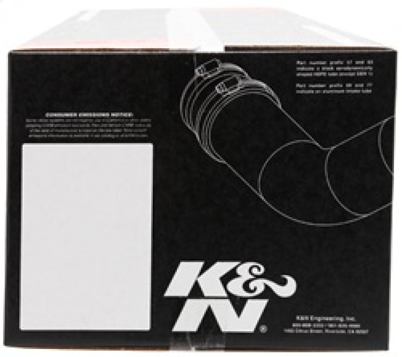 K&N 06-07 VW Jetta GLI / GTI Black Typhoon Short Ram Intake-SR1 Performance