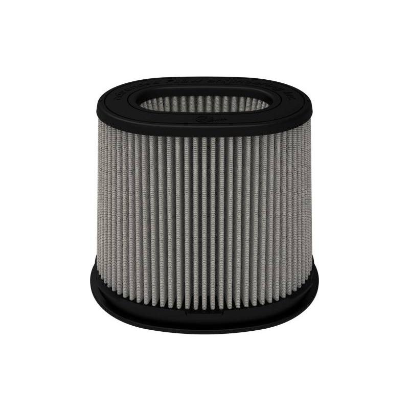 aFe MagnumFLOW Pro DRY S Air Filter (6 x 4)in F x (8-1/2 x 6-1/2)in B x (7-1/4 x 5)in T x 7-1/4in H-SR1 Performance