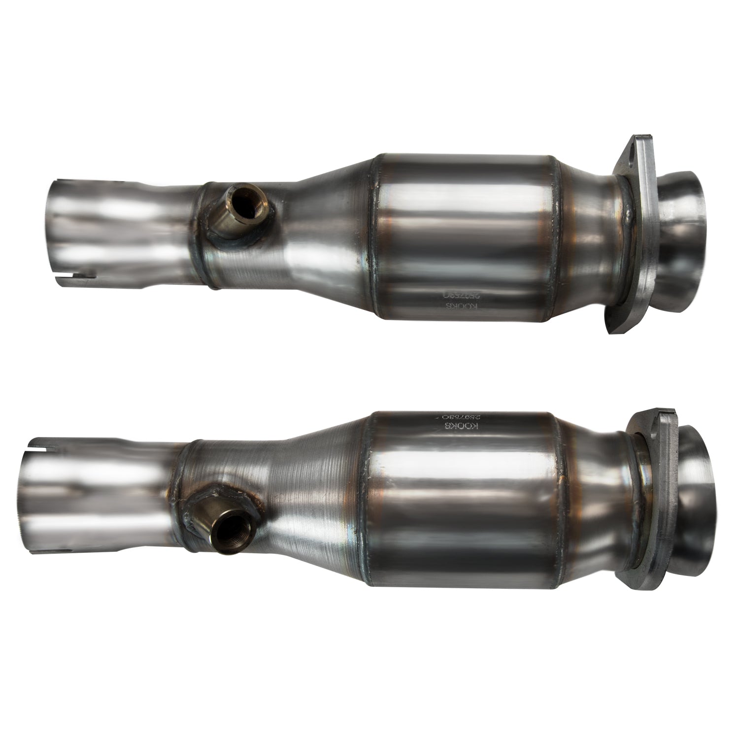 3" SS Catted OEM Connection Pipes. 2004-2007 Cadillac CTS-V 5.7L/6.0L.