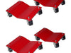 Auto Dolly Car Dollies 12in x 16in 10,000lbs Capacity - Set of 4 with Heavy Duty Casters