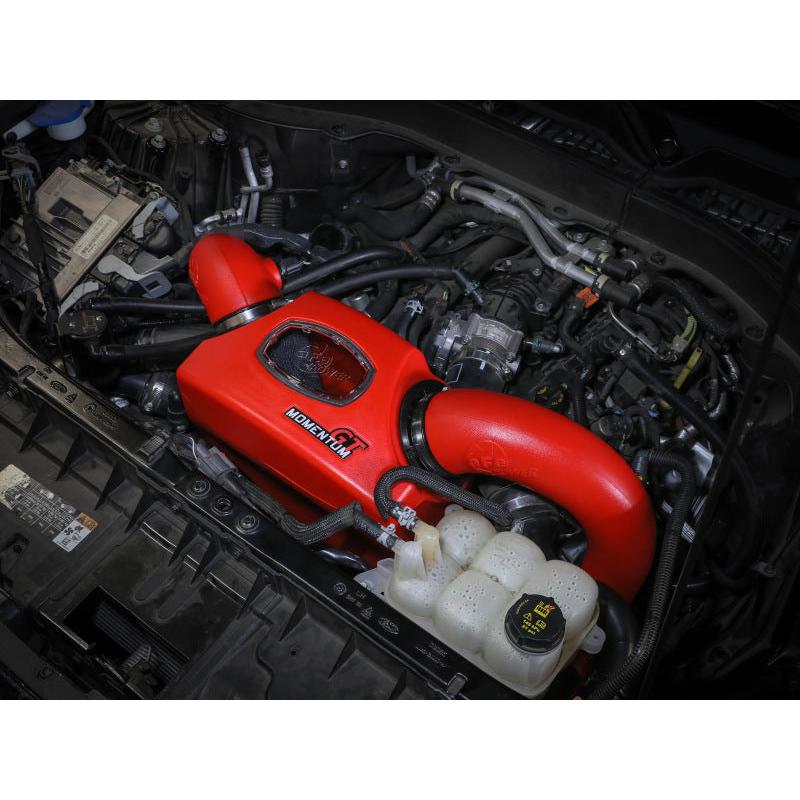 aFe Momentum GT Red Pro Dry S Cold Air Intake System 20-23 Ford Explorer ST V6-3.0L TT-SR1 Performance