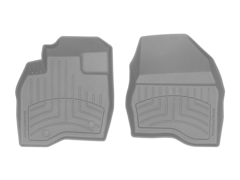 WeatherTech FloorLiner HP for 2015-2016 Ford Explorer Front - Gray