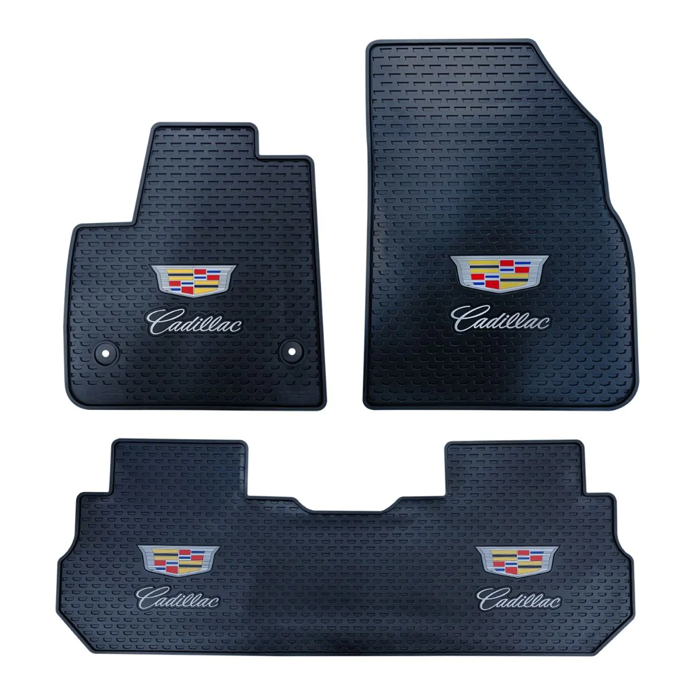 Lloyd Mats Custom-Fit All-Weather Rubber Mats for Cadillac XT5 2017-ON