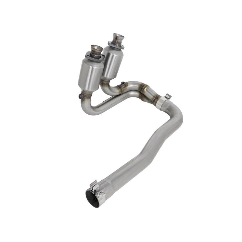 aFe Power Direct Fit Catalytic Converter Replacements Front 04-06 Jeep Wrangler (TJ/LJ) I6-4.0L-SR1 Performance
