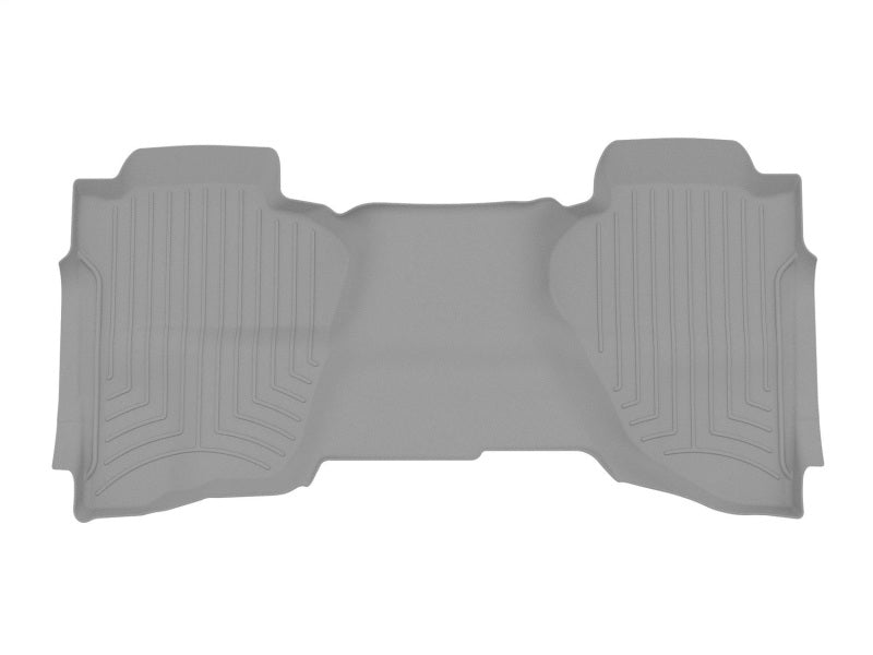 WeatherTech FloorLiner HP Rear for Chevrolet Silverado 2014-2018 - Custom Fit Gray