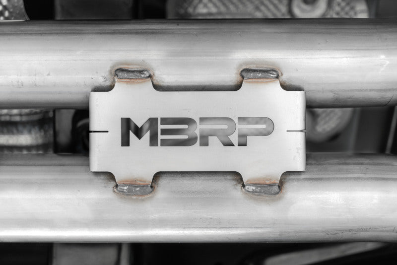 MBRP 2021 Ram TRX 6.2 S/C 3in T304 SS Muffler Delete Pipe-SR1 Performance