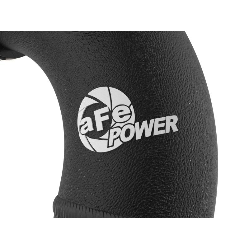 aFe Power 21-22 Ford Bronco L4-2.3L (t) BladeRunner 3in Aluminum Cold Charge Pipe Black