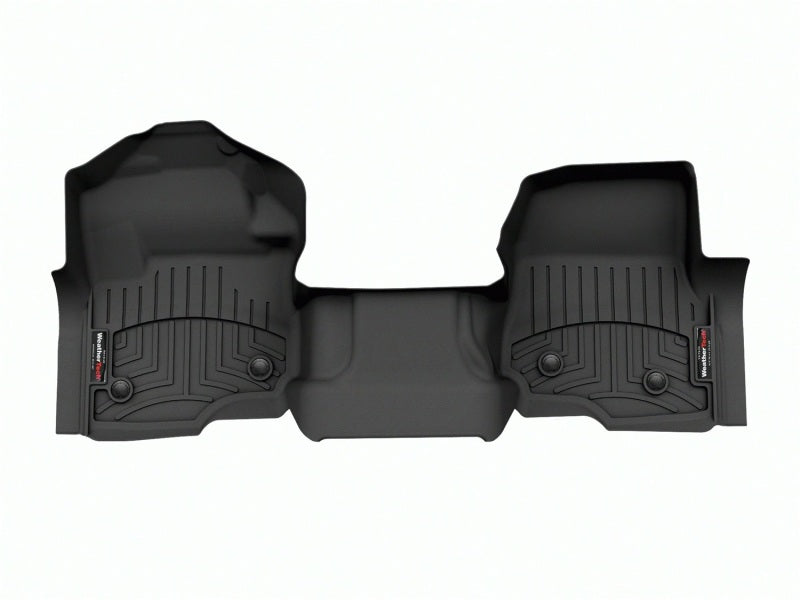 WeatherTech FloorLiner DigitalFit for 2023 Ford F-250/F-350 Super Duty — Front, Black, Part #4410331V