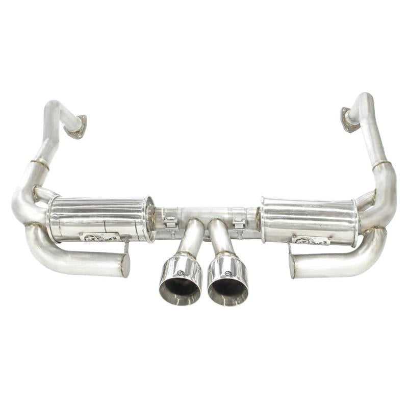 aFe ELITE 05-12 Porsche Boxster S (987.1-987.2) H6 3.4L 304SS Dual Cat-Back w/Dual Polished Tip Exht-SR1 Performance