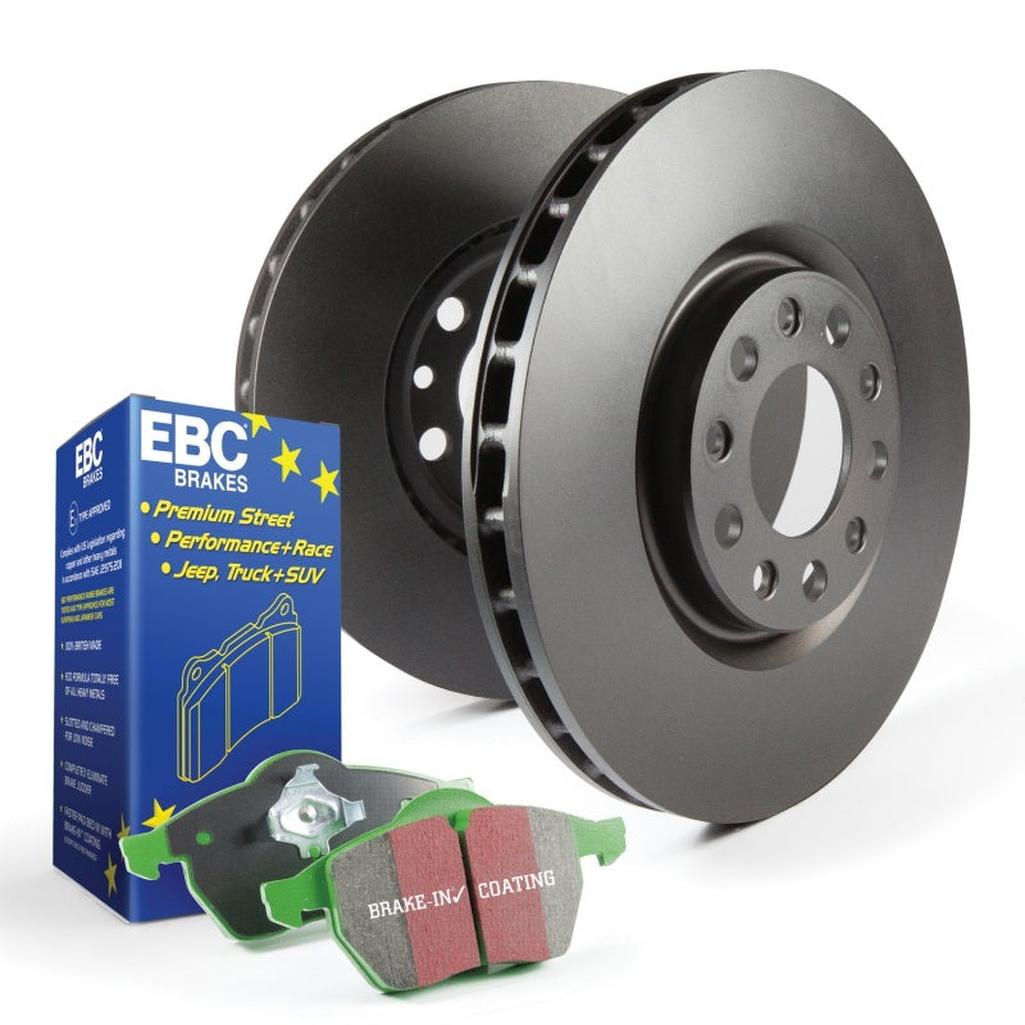 EBC S11KR1434 Brake Pad and Rotor Kit for 2016-2018 Mazda CX-5