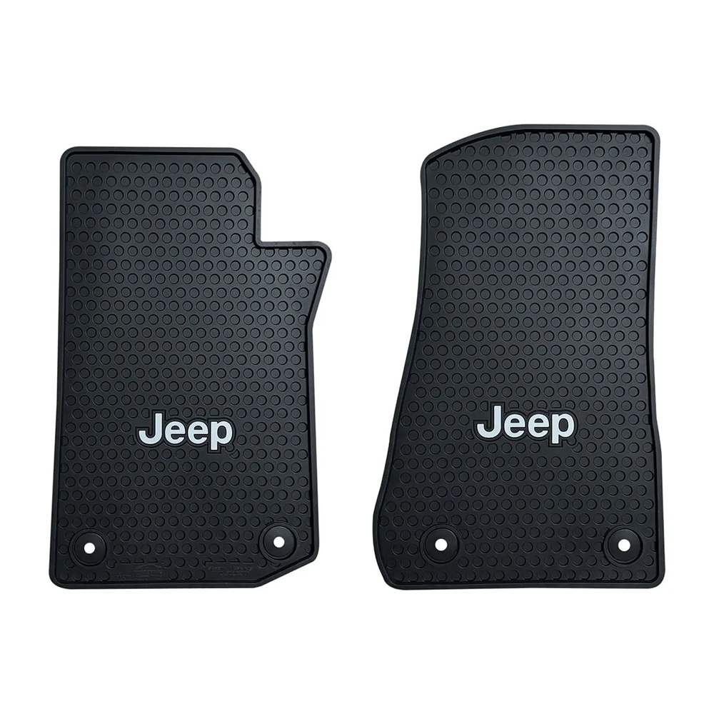 Lloyd Mats Custom-Fit All-Weather Rubber Mats for Jeep Wrangler 4-Door 2018-On