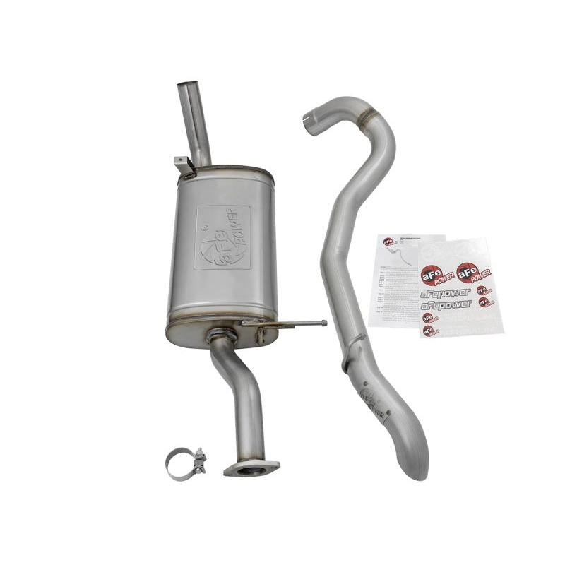 aFe MACHForce XP 3in SS Cat-Back Hi Tuck Exhaust 97-16 Nissan Patrol (Y61) I6-4.8L-SR1 Performance