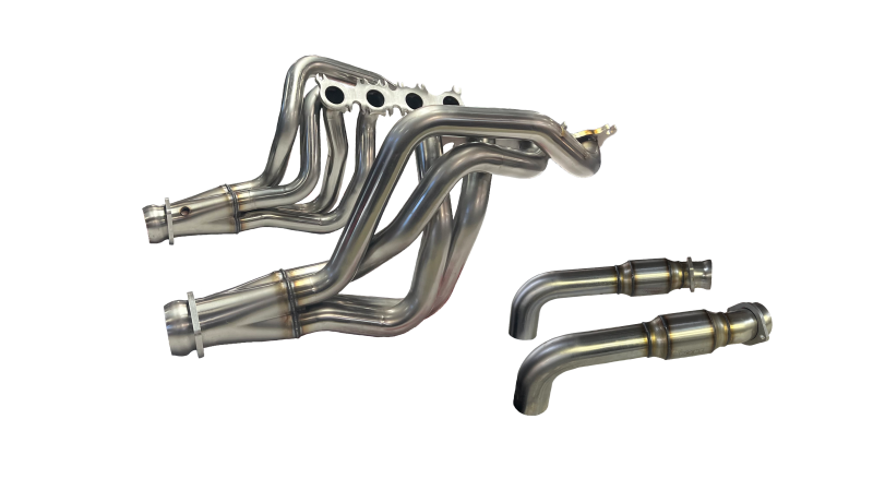 1-3/4" Stainless Headers & Catted Connection Kit. 15-24 Mustang GT 5.0L.