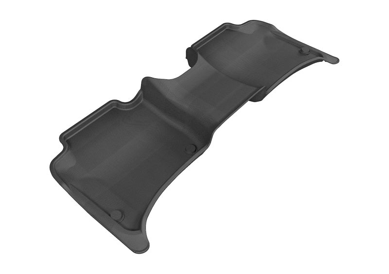 3D MAXpider 2011-2018 Porsche/Volkswagen Cayenne/Touareg Kagu 2nd Row Floormats - Black-SR1 Performance