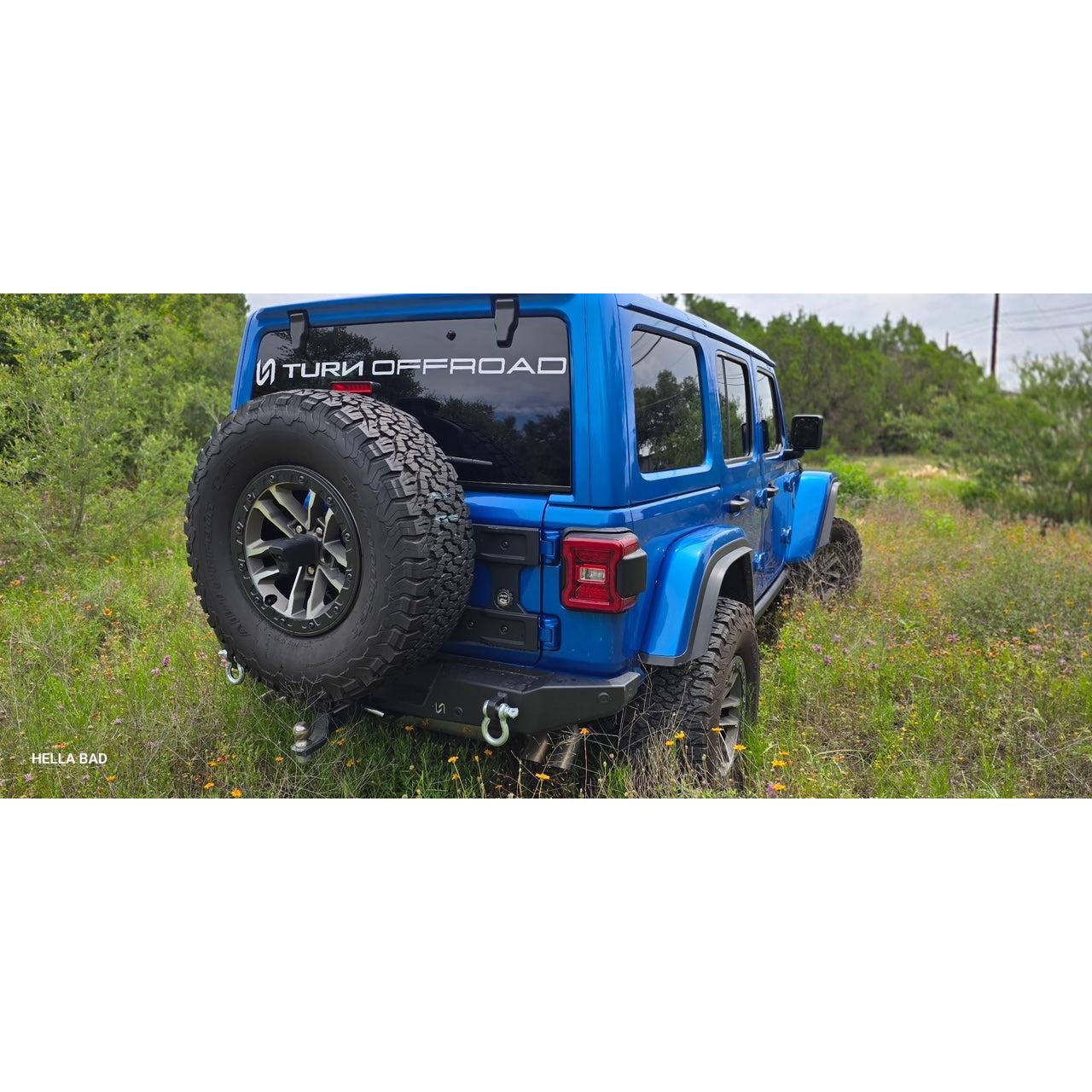 Jeep Wrangler JL Rear Bumper with Hitch Receiver | 2018–2026