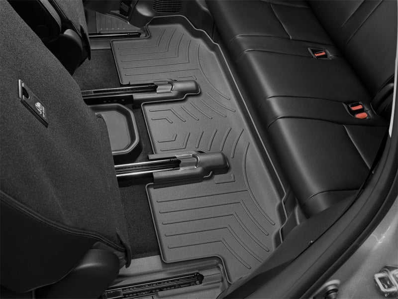 WeatherTech DigitalFit Rear FloorLiner for Toyota Highlander 2020-2021, Black