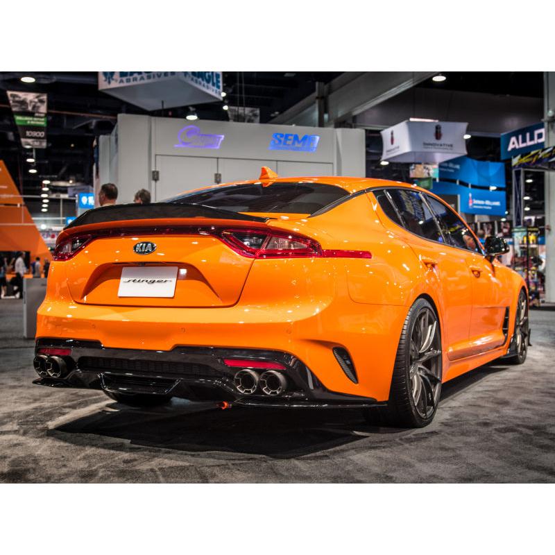 Borla 2018 Kia Stinger 2.0L/3.3L AT RWD/AWD 2.25in Carbon Fiber Tip Kit