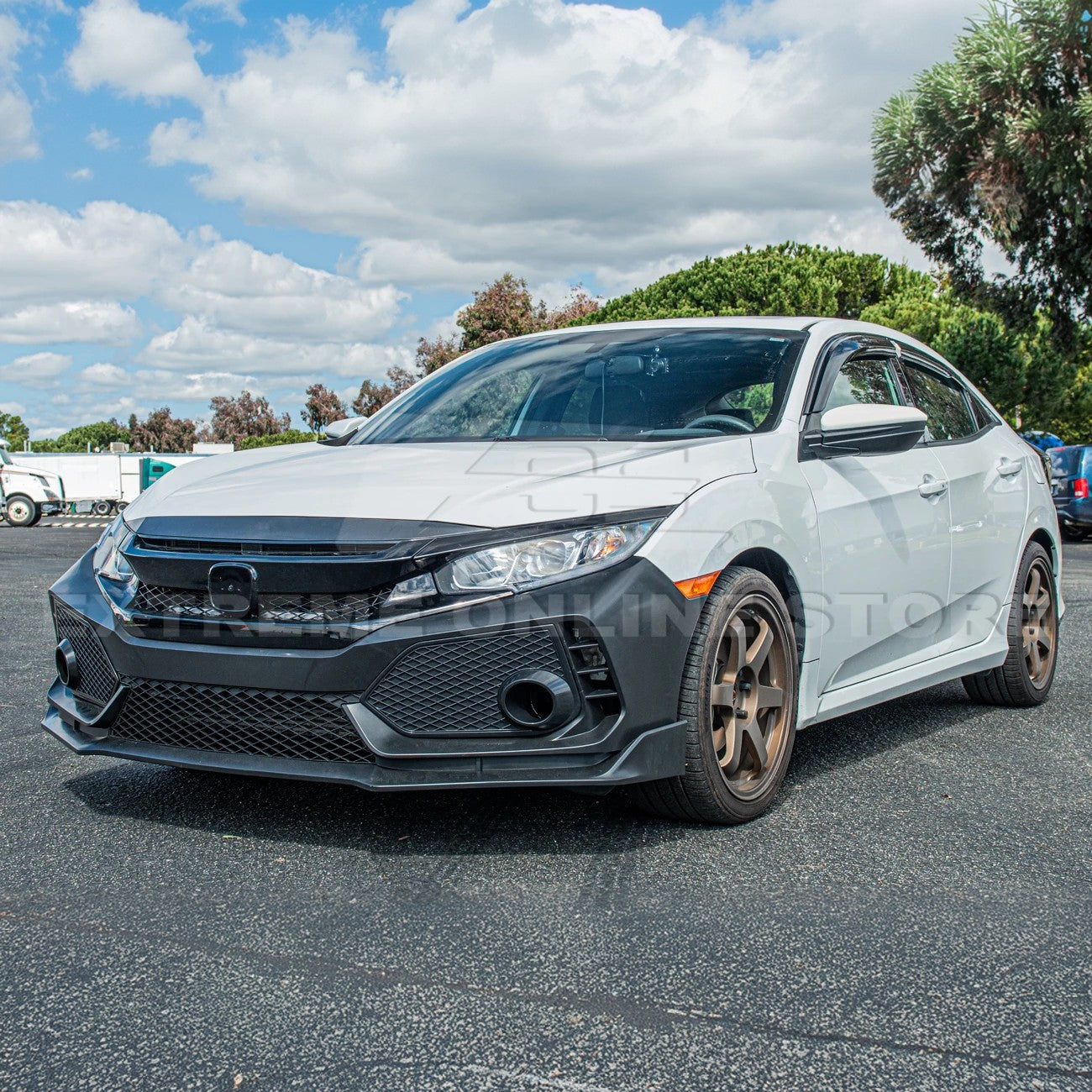 2016-21 Honda Civic JDM Type-R Conversion Front Bumper Kit