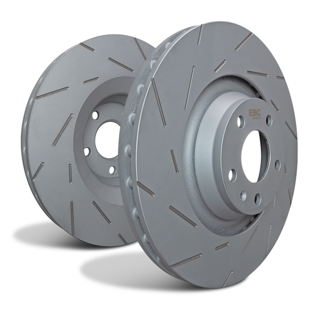 EBC USR7849 Rear Slotted Brake Rotors for Ford Ranger and Bronco – Precision British-Made Performance