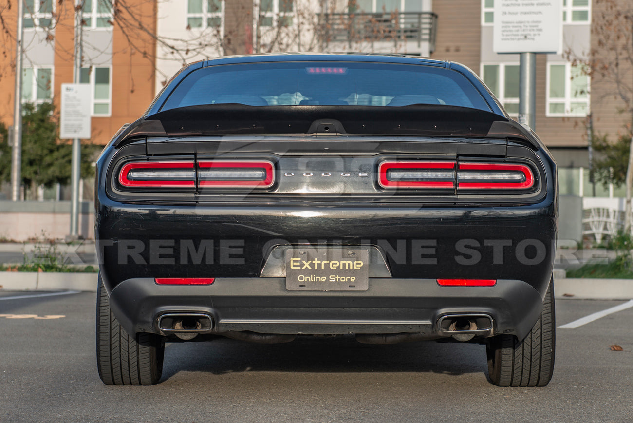 2008-Up Dodge Challenger Hellcat Redeye Rear Spoiler W/ Wickerbill Insert