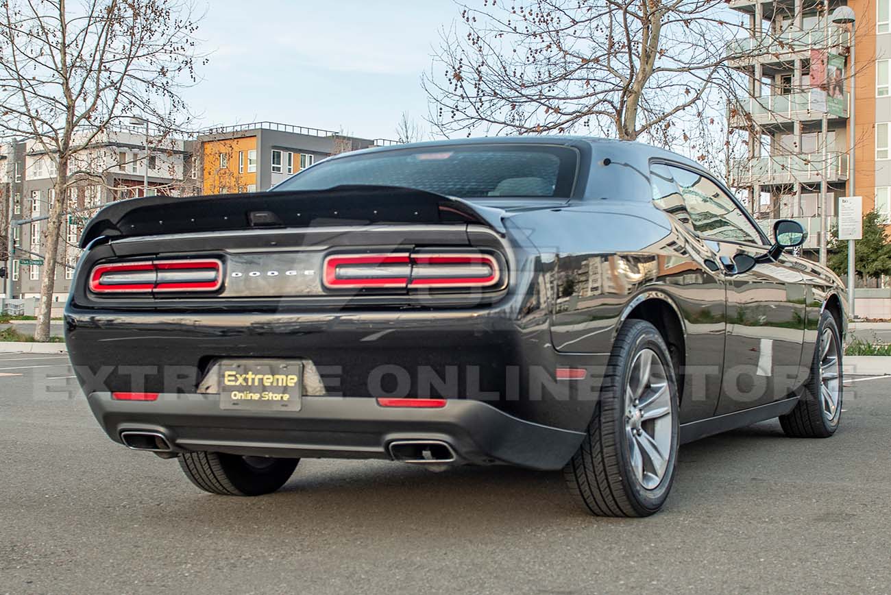 2008-Up Dodge Challenger Hellcat Redeye Rear Spoiler W/ Wickerbill Insert