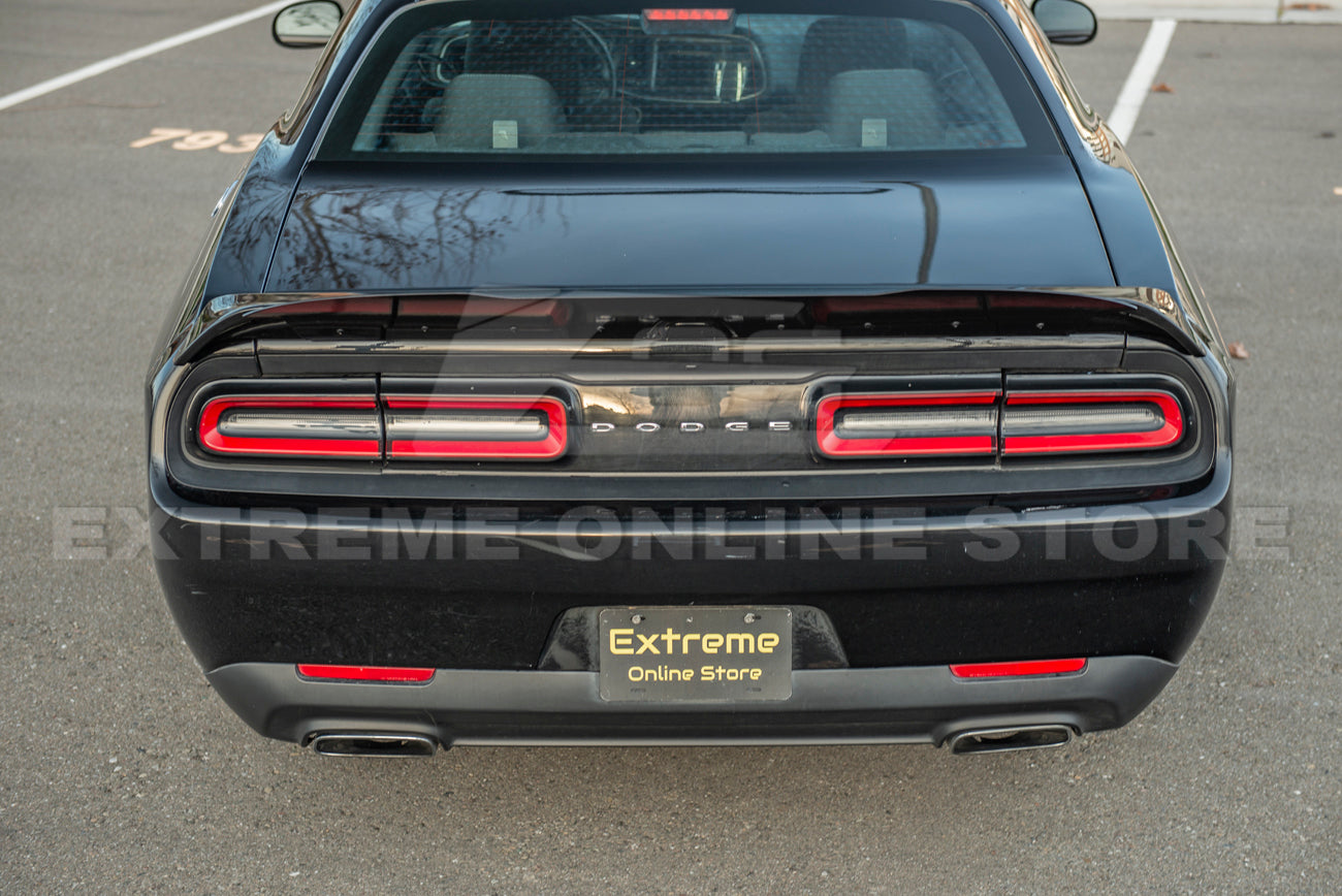 2008-Up Dodge Challenger Hellcat Redeye Rear Spoiler W/ Wickerbill Insert