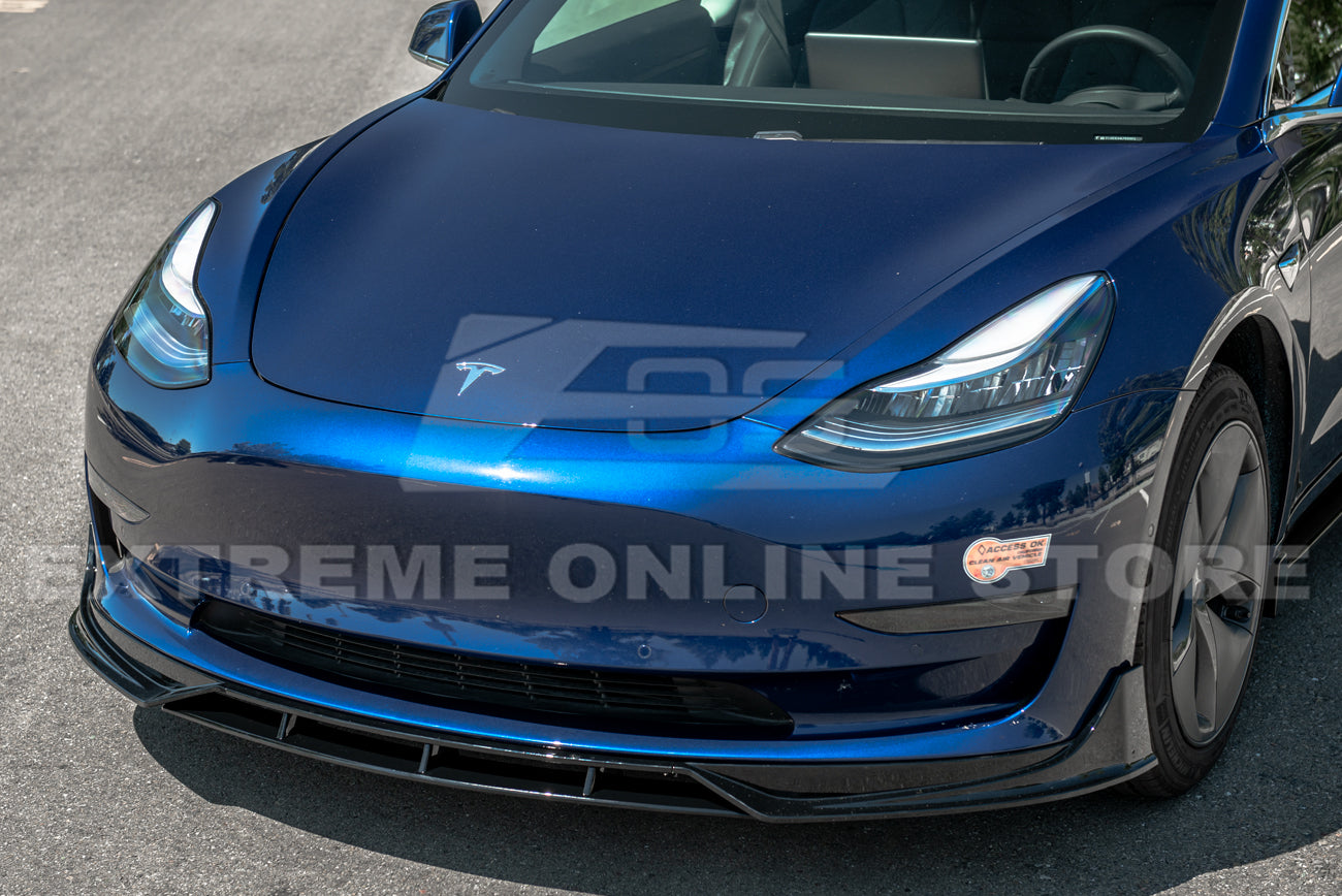 2017-23 Tesla Model 3 Performance Front Splitter & Side Skirts