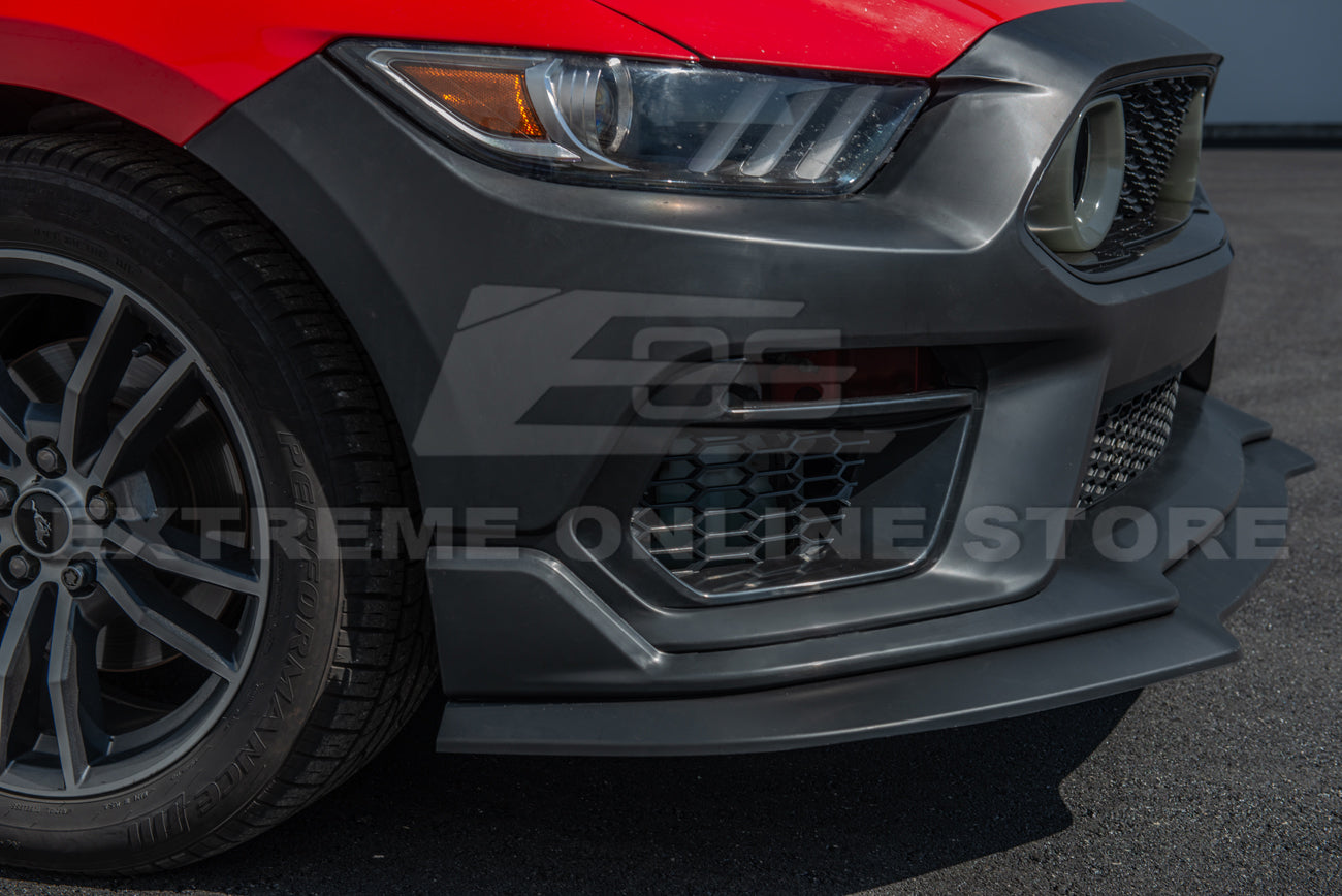 2015-17 Ford Mustang Mach 1 Conversion Front Bumper Kit (W/ LED Grille)