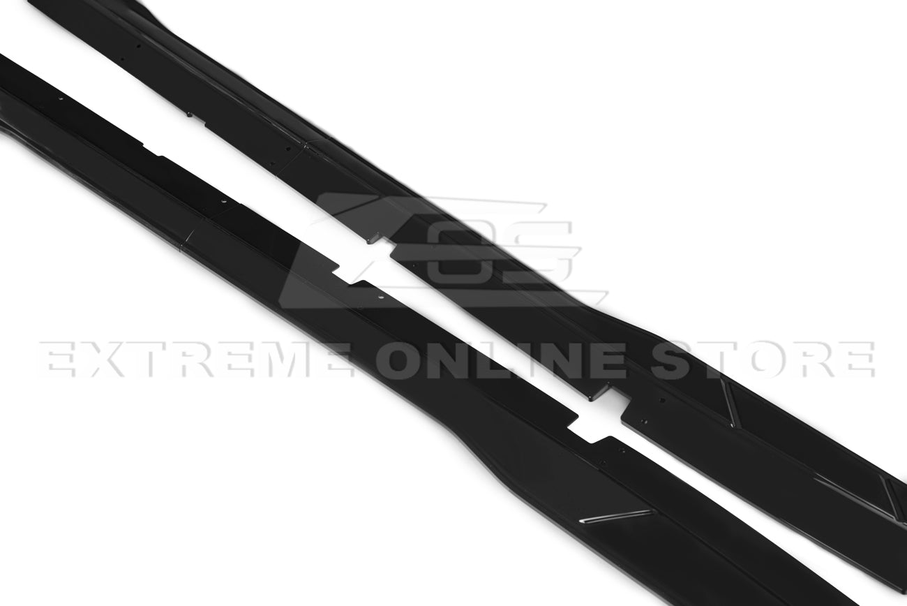 2015-Up Dodge Charger SRT Performance Front Splitter & Rocker Panel