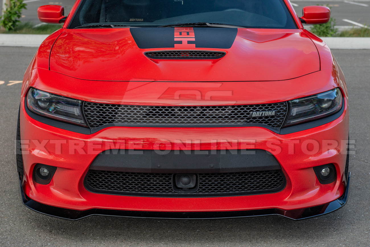 2015-Up Dodge Charger SRT Performance Front Splitter & Rocker Panel