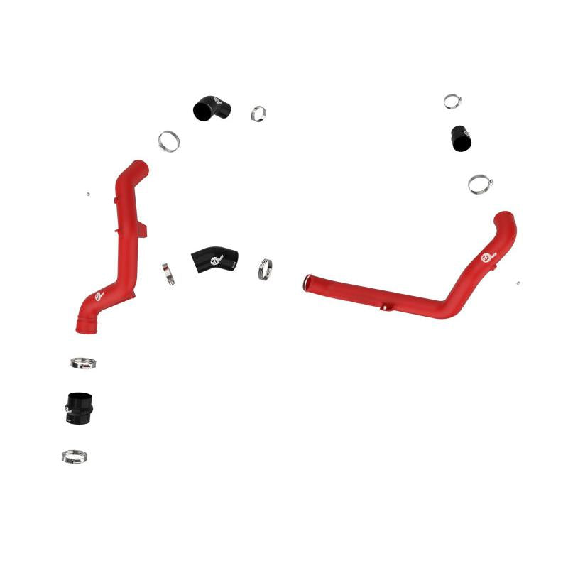 aFe BladeRunner 2 1/4in Intercooler Hot Side Charge Pipe 22-23 Ford Explorer V6-3.0L (tt) - Red-SR1 Performance