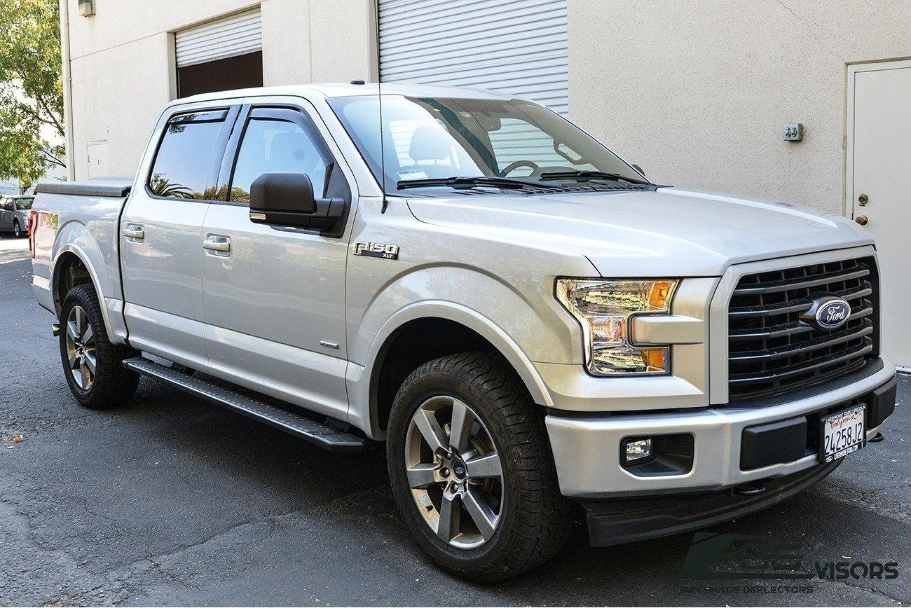 2015-20 Ford F-150 Crew Cab Window Visors - Extreme Online Store