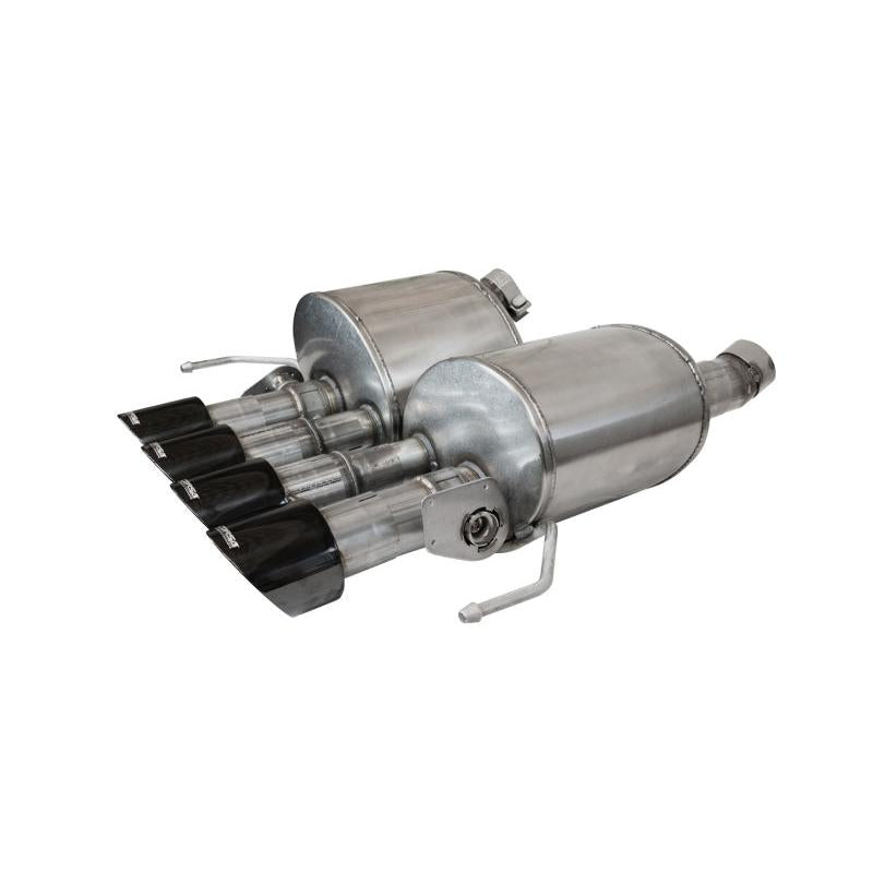 Corsa 2014-2019 Chevrolet Corvette C7 6.2L 2.75in Xtreme Valve-Back w/ Dual NPP & Quad BlackTips-SR1 Performance