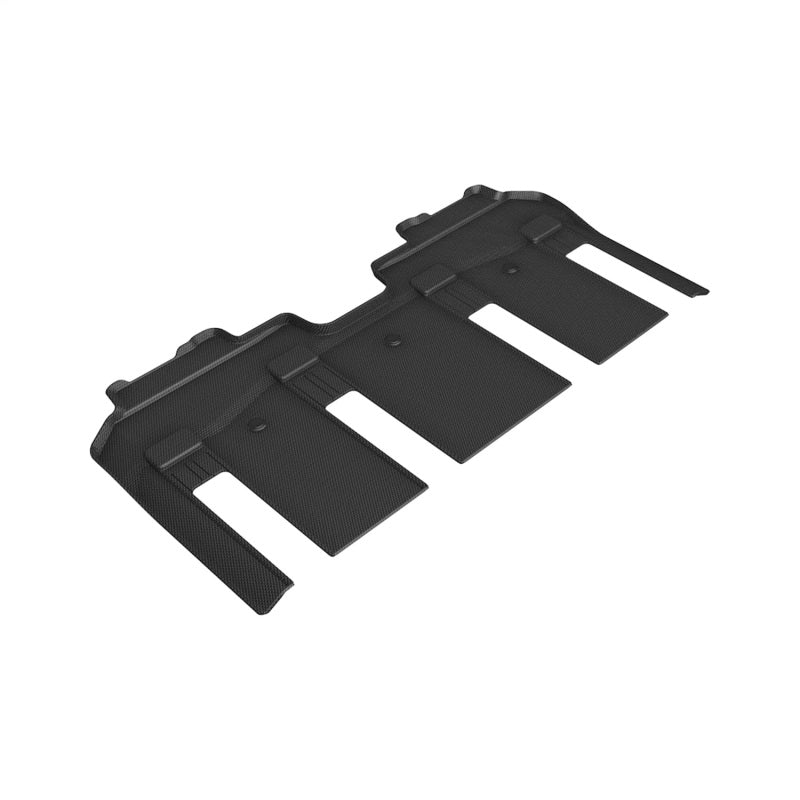 3D MAXpider 21-24 Toyota Sienna Kagu 2nd Row Floormats - Black-SR1 Performance