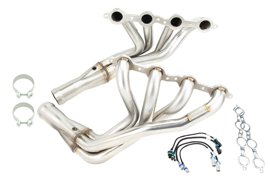 1-7/8" Header and GREEN Connection Kit. 2005-2008 Corvette LS2/LS3 6.0L/6.2L.