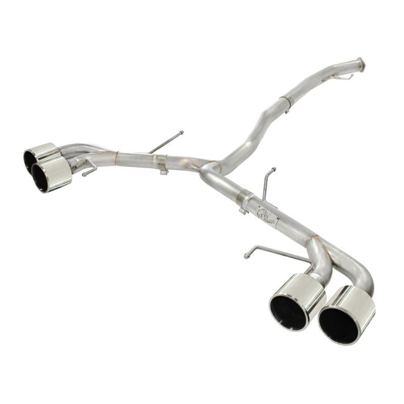 aFe Takeda 3in SS Exhaust Cat-Back 09-14 Nissan GTR V6 3.8L Polished Tips-SR1 Performance