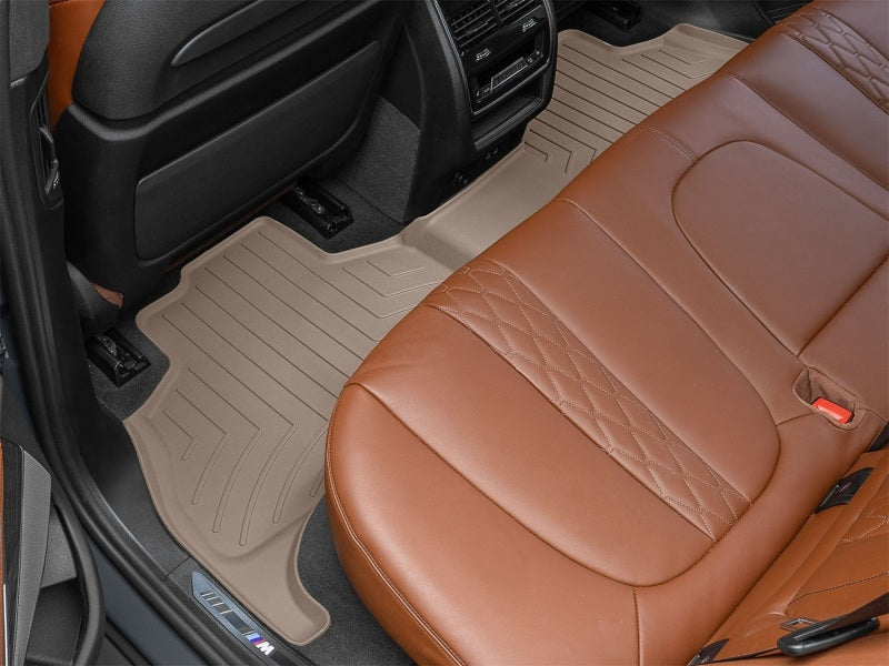 WeatherTech Rear FloorLiner HP for BMW X5 (2019-2023) – Tan, Part #4515072IM