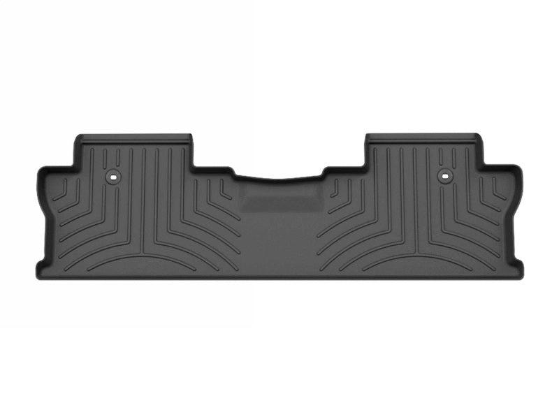 WeatherTech FloorLiner HP for Honda Ridgeline 2nd Row – Custom Fit Rear Floor Protection in Black