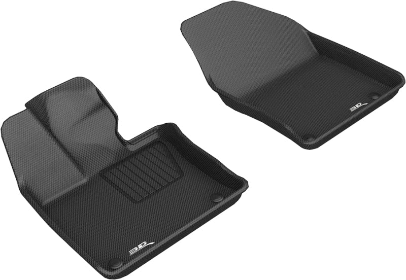 3D MAXpider 2019-2020 Lexus UX Kagu 1st Row Floormat - Black-SR1 Performance