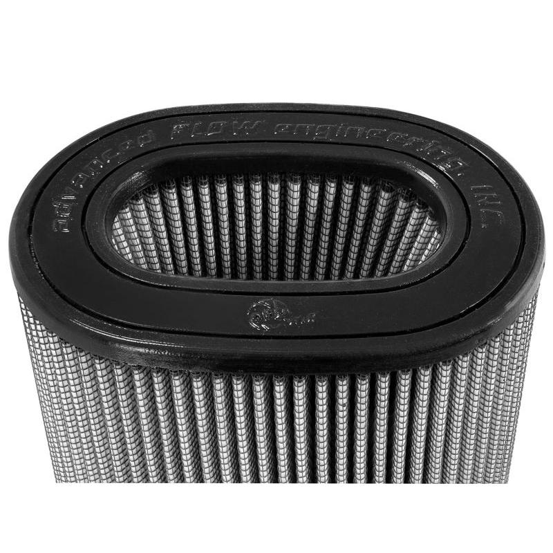 aFe MagnumFLOW Air Filter ProDry S 6.75inX4.75in F x 8.25inX6.25in B (INV) x 7.25X5in T (INV) x 9in-SR1 Performance