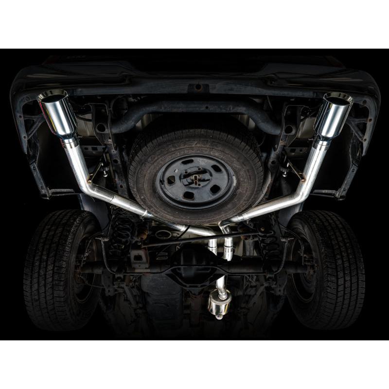 AWE Tuning 09-18 RAM 1500 5.7L (w/o Cutout) 0FG Dual Rear Exit Cat-Back Exhaust - Chrome Silver Tips