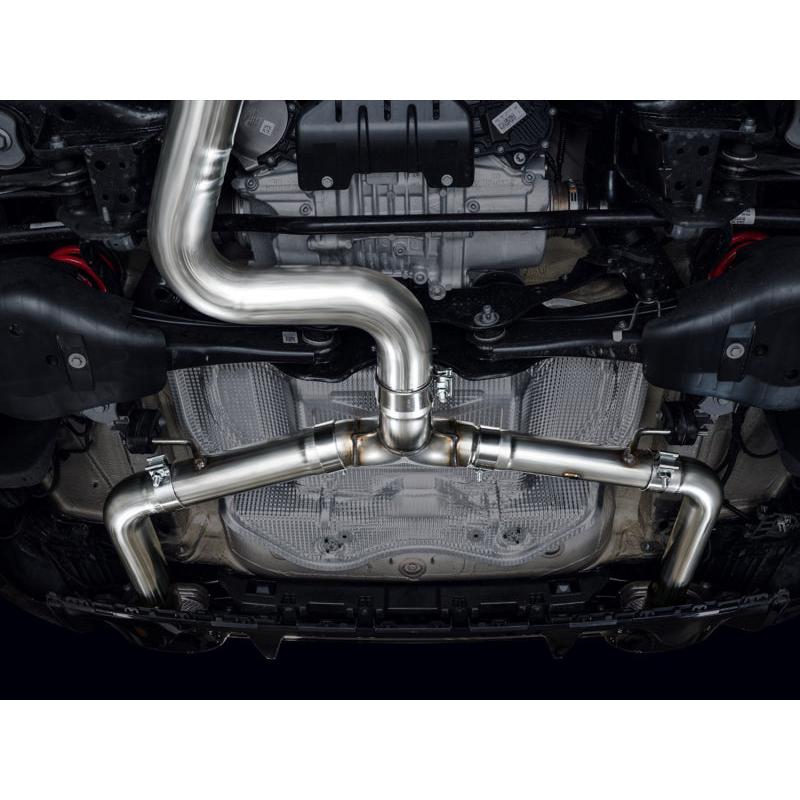 AWE Tuning Audi 22-23 8Y RS3 Cat-Back Track Edition Exhaust System - No Tips