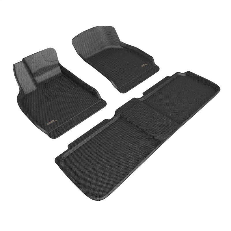 3D Maxpider 22-23 Lucid Air Kagu Floor Mat- Black R1 R2-SR1 Performance
