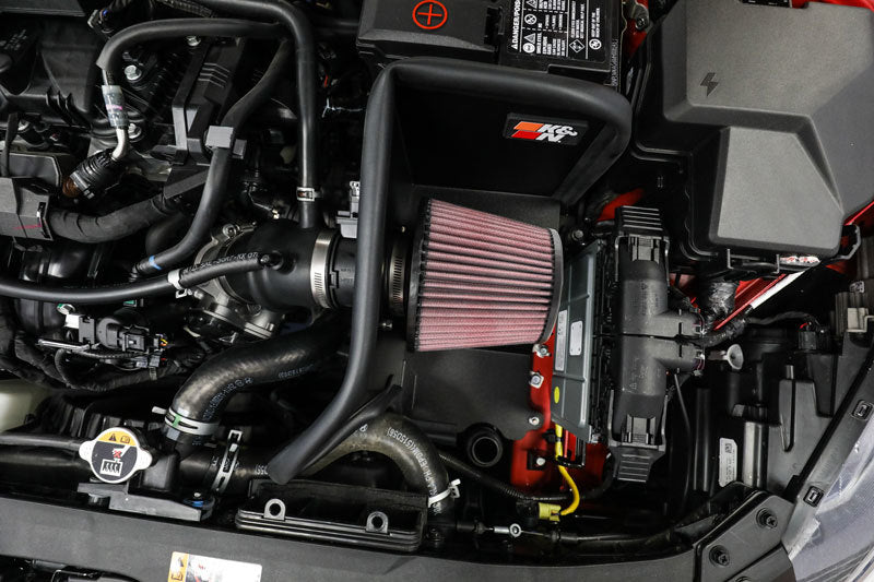 K&N 2021+ Hyundai Elantra L4-2.0L F/I Typhoon Performance Air Intake System-SR1 Performance