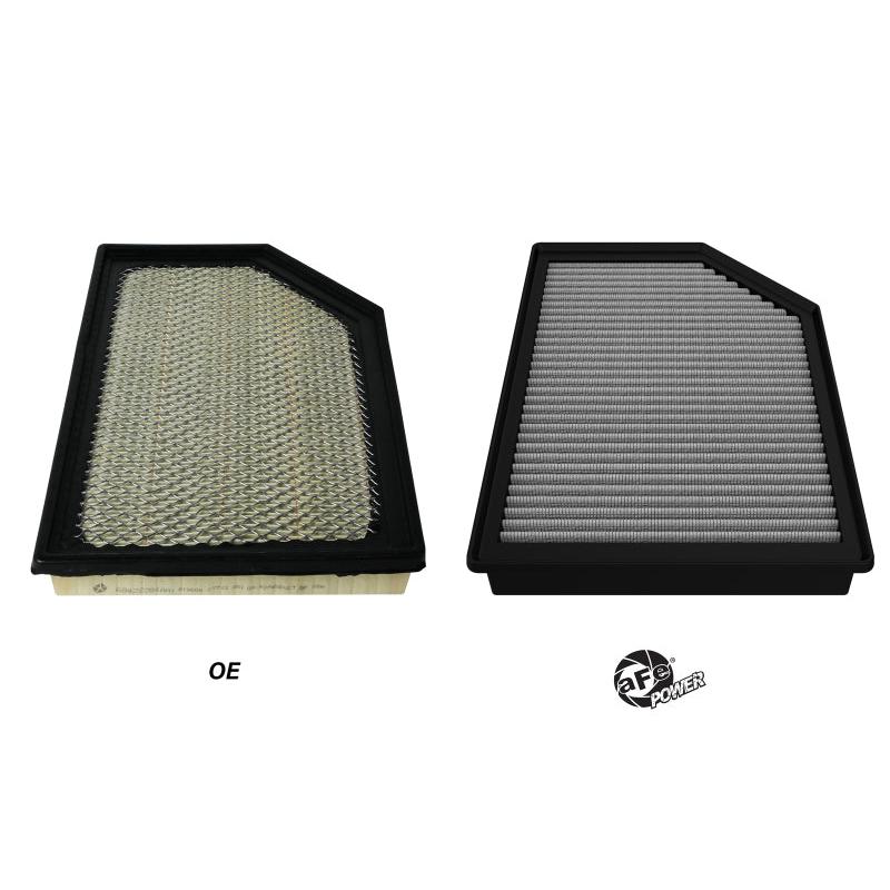 aFe MagnumFLOW Pro DRY S OE Replacement Filter 22-23 Jeep Grand Wagoneer V8-6.4L-SR1 Performance