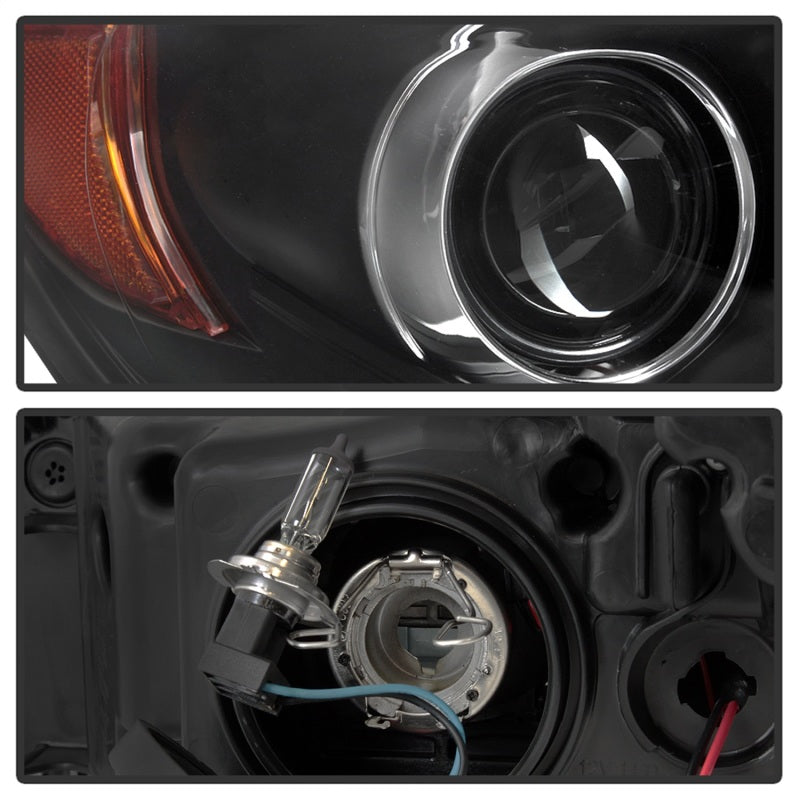 Spyder 15-17 Toyota Camry Projector Headlights - Black (PRO-YD-TCAM15-LB-BK)-SR1 Performance