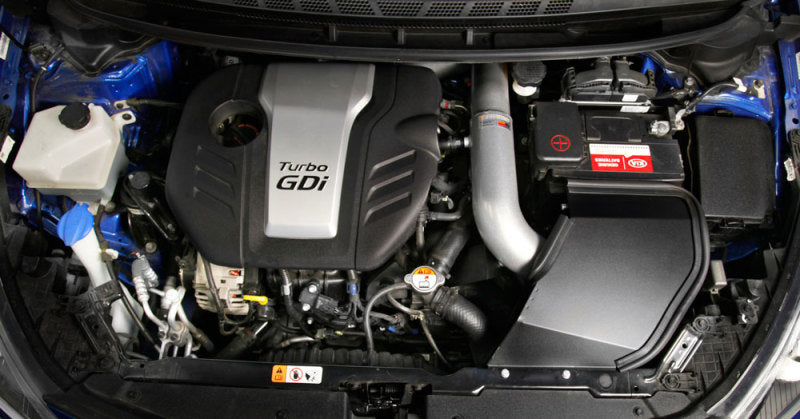 K&N 14-16 Kia Forte Coup L4-1.6L F/I Silver Typhoon Short Ram Intake-SR1 Performance
