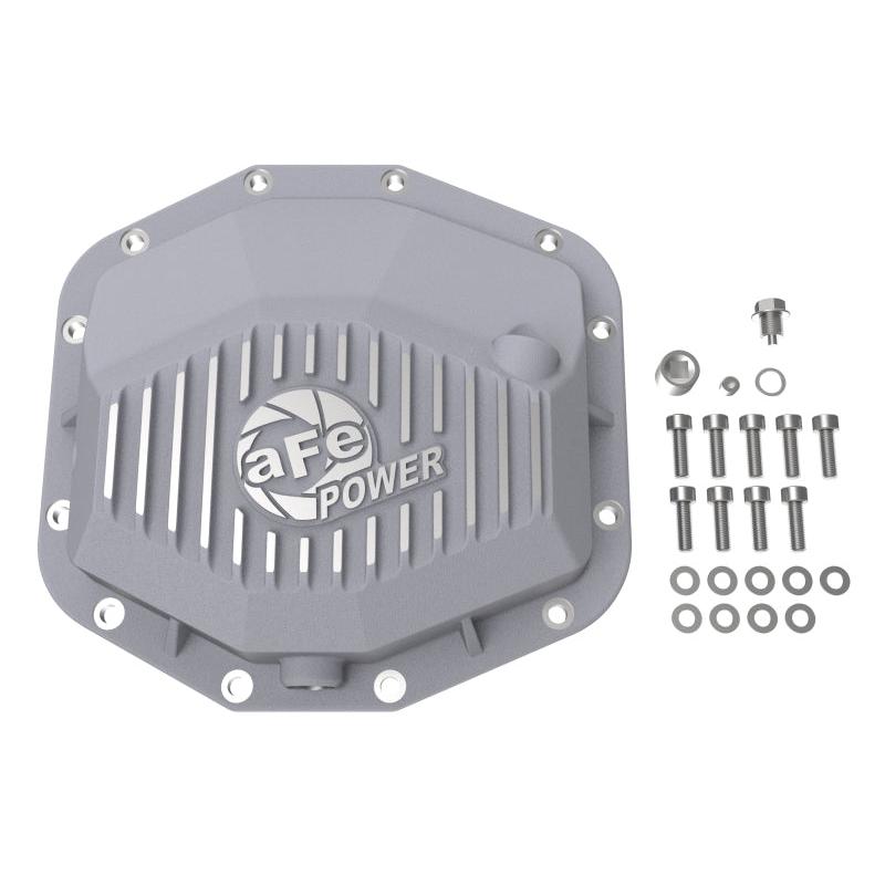 aFe 21-22 RAM 1500 TRX HEMI V8 6.2L(sc) Street Series Rear Differential Cover Raw w/ Machined Fins