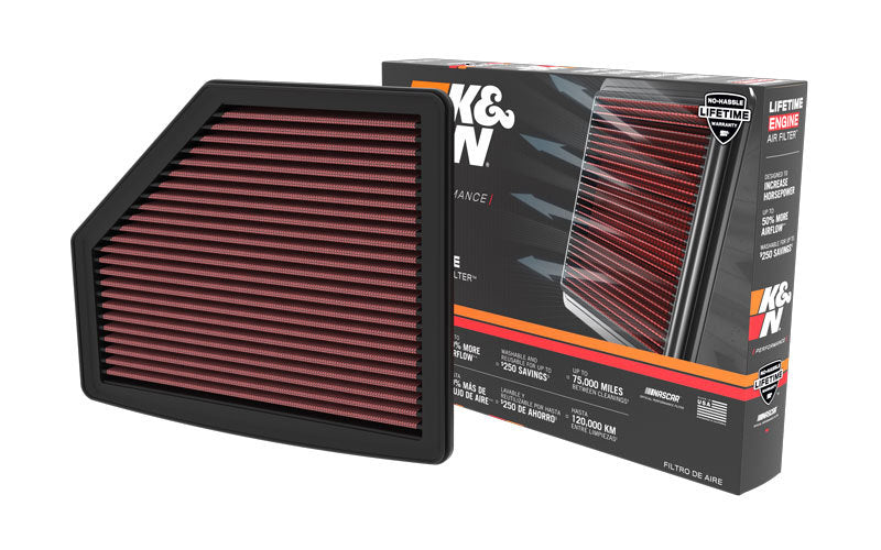 K&N 21-22 Acura TLX V6 3.0L Replacement Air Filter-SR1 Performance