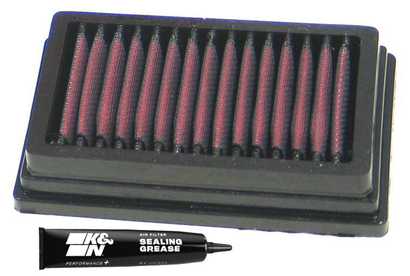 K&N BMW Replacement Air FIlter - 5.875in O/S L x 3.5in O/S W x 1.25in H-SR1 Performance